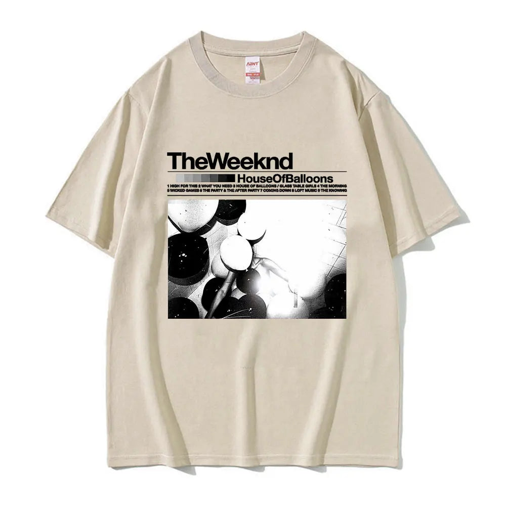 THE WEEKND HOUSE OF BALLOONS ALBUM T-SHIRT